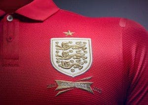 England 2013 Badge Away