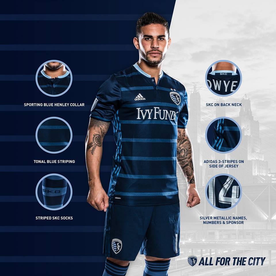 Sporting Kansas City Release 2016 Secondary Jersey - Pursuit Of