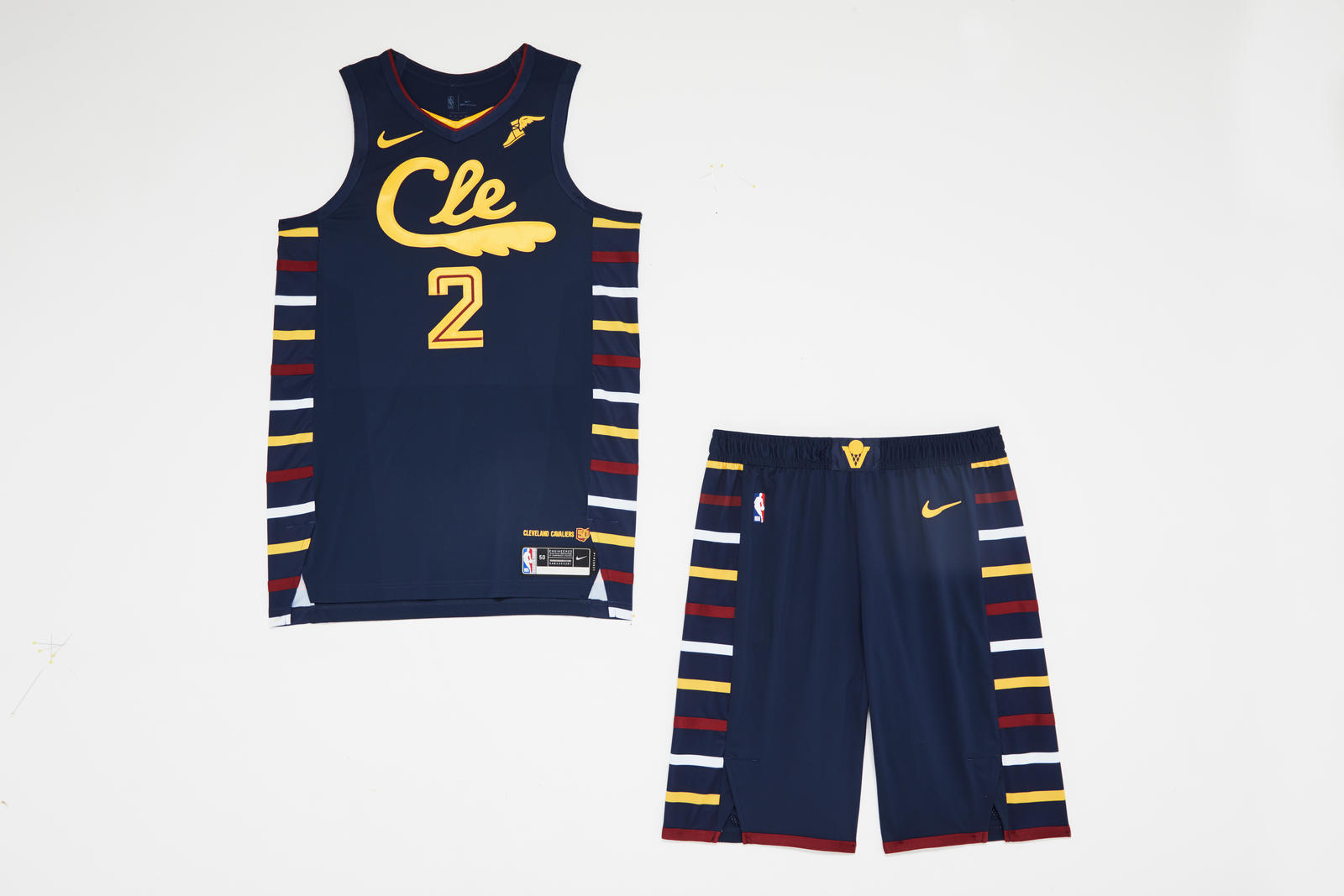 Nike Basketball on X: Rooted in its ties to rock & roll, the 2020-21 @ Cavs City Edition Jersey pays homage to rock's most prestigious memorial.  Design language such as stitch-like elements across