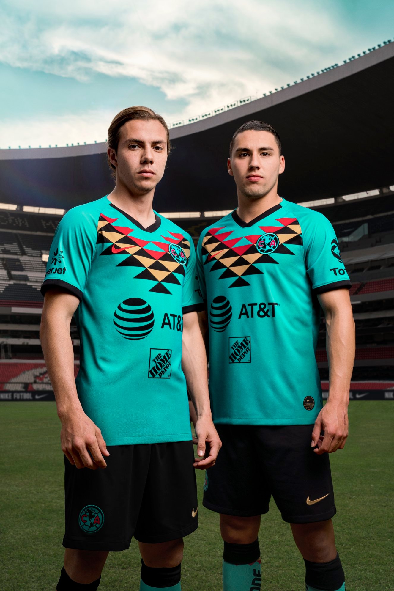 Nike Club América 2020 Third Kit Released - Aztec Turquoise - On