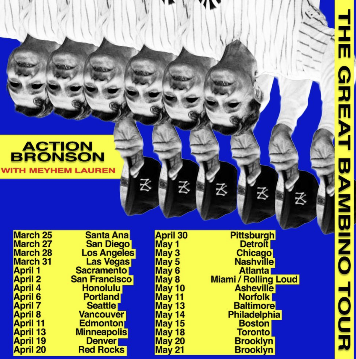 Action Bronson and Earl Sweatshirt announce U.S. tour with The