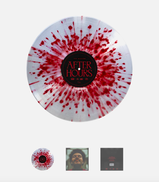 THE WEEKND AFTER HOURS 002 LIMITED EDITION COLLECTOR SPLATTER RED VINYL 12  RARE