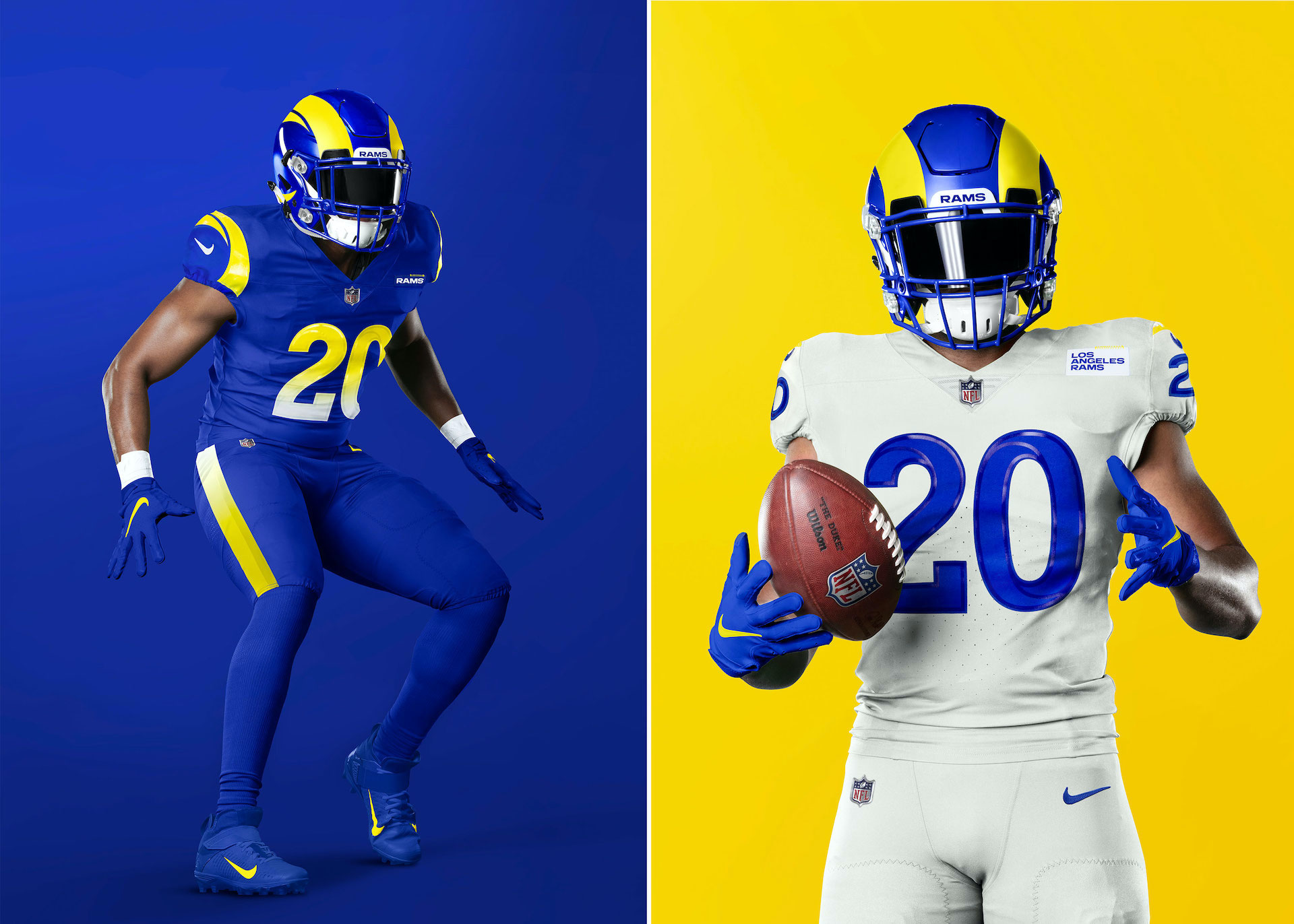Los Angeles Rams Introduce Their 2020 Uniforms With New Team Identity -  Pursuit Of Dopeness