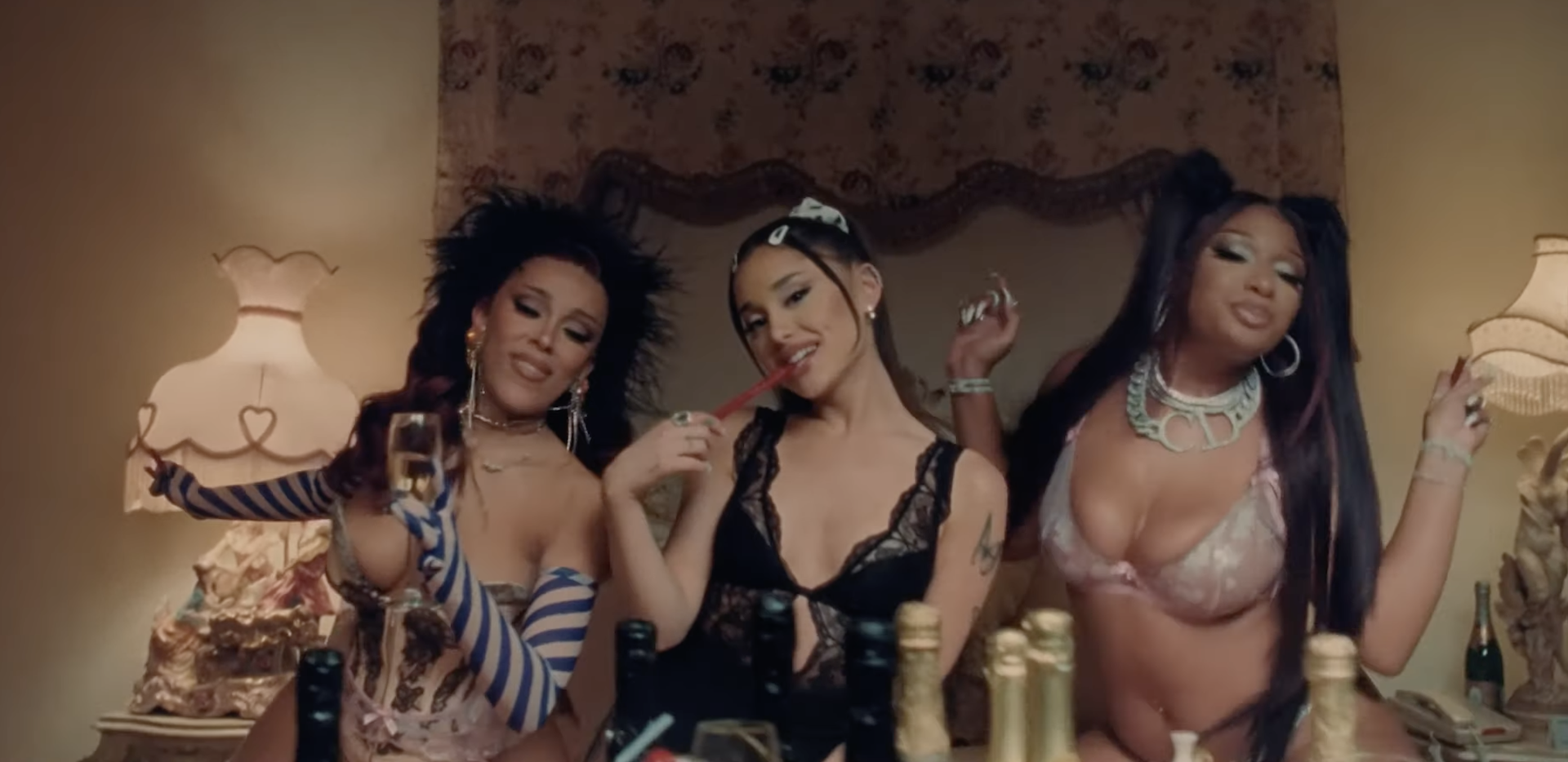 Shop the Lingerie Featured in Ari's 34+35 (Remix) Music Video
