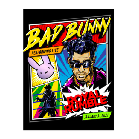 bad bunny merch royal rumble