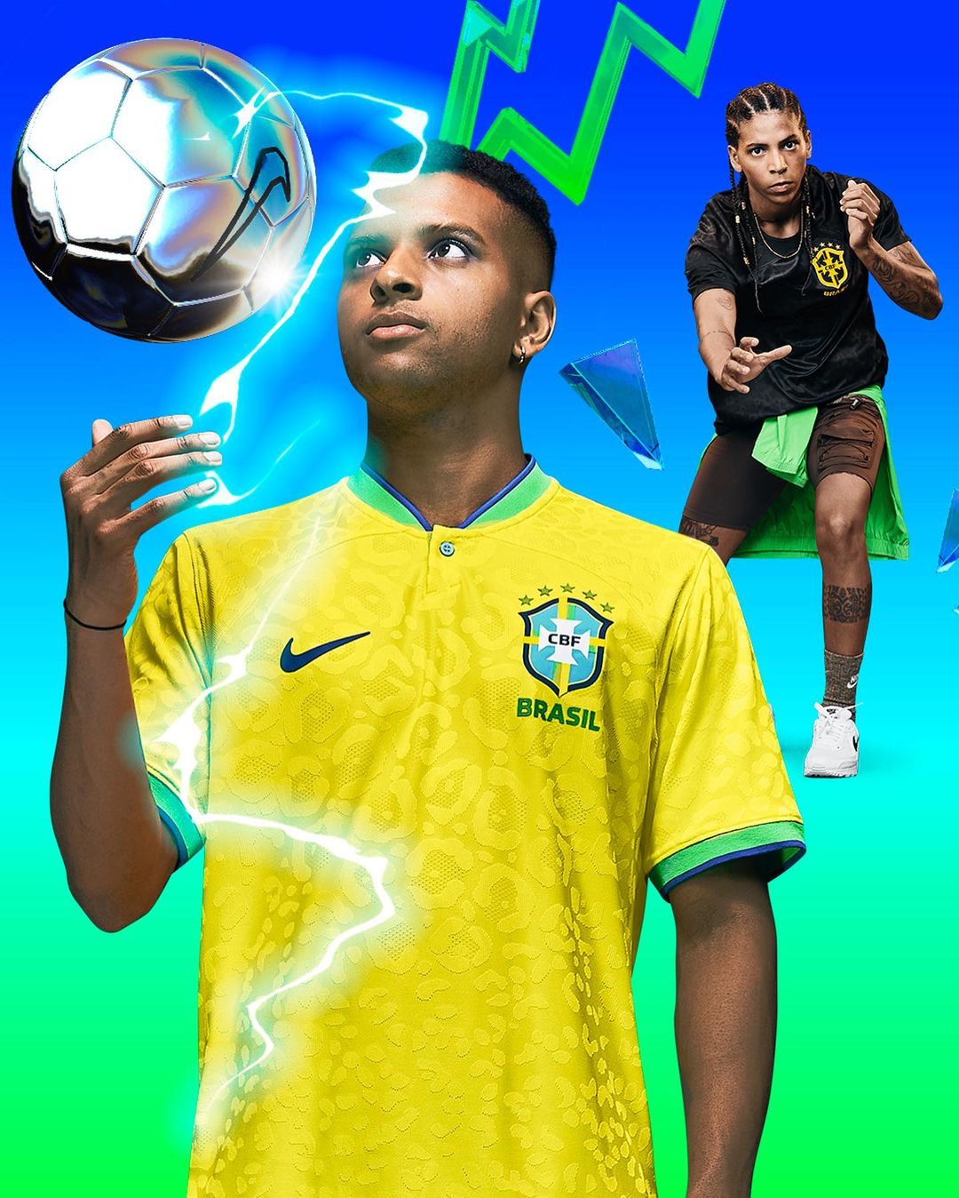 Brazil's stunning 2022 World Cup kits inspired by the mighty jaguar - ESPN